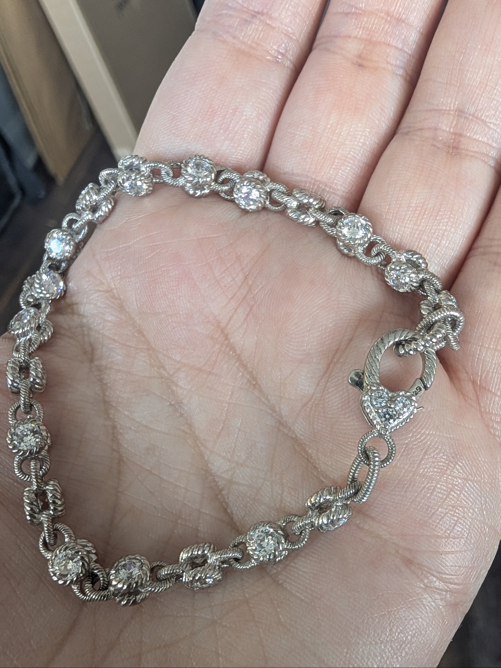 Judith Ripka SS Bracelet